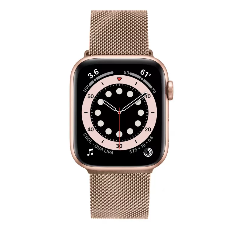 Mesh Strap FIXED FIXMEST-436-RG for Apple Watch 38/40/41mm Rose Gold