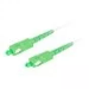 LANBERG fiber optic patchcord SM SC/APC-SC/APC simplex 10m LSZH g657b3 3.0mm white