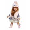 Doll Llorens Nicole 35 cm — realistic features, soft body, baby doll