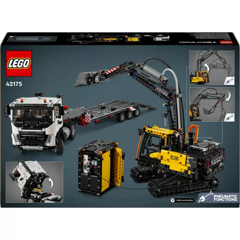 LEGO Technic Volvo FMX Truck & EC230 Electric Excavator 42175