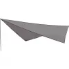 Tarpaulin High Peak 10034, grey polyester, outdoor cover and groundsheet
