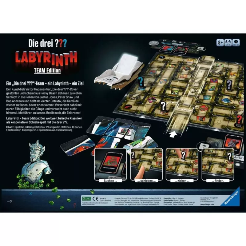 Die drei Labyrinth - Team Edition, Board Game