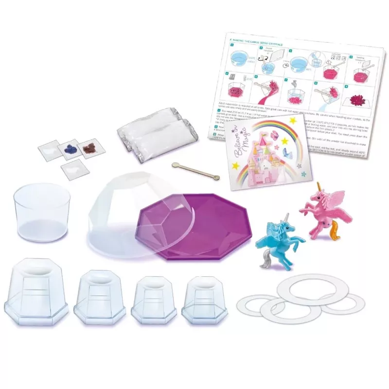 4M Unicorn Crystal Terrarium Educational Set