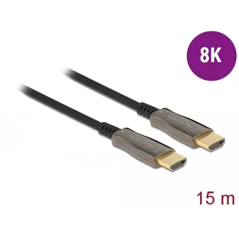 Active Optical Cable HDMI DeLOCK 84037 8K 60 Hz 15 m