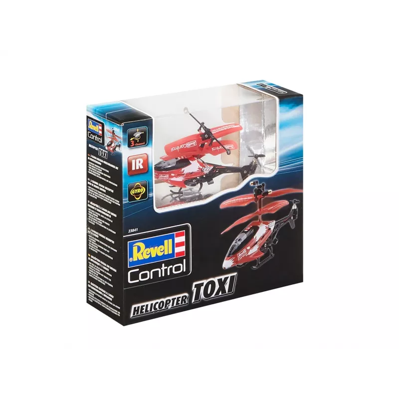Helicopter RC Revell TOXI electric engine, LiPo 75 mAh, 15 g, white/red/black