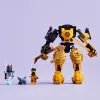 LEGO building set NINJAGO 71839 Arin's Spinjitzu Battle Mech, 213 pieces, 2 minifigures, height 160 mm