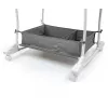 Cradle milly mally Dream On Stone 5431 with adjustable height and soft mattress