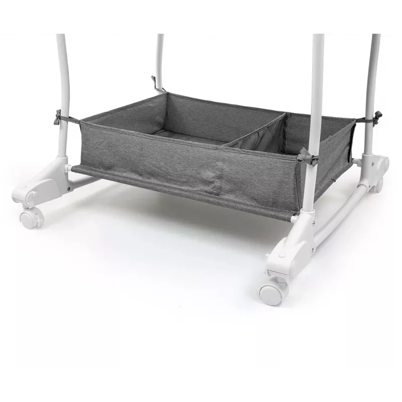 Cradle milly mally Dream On Stone 5431 with adjustable height and soft mattress
