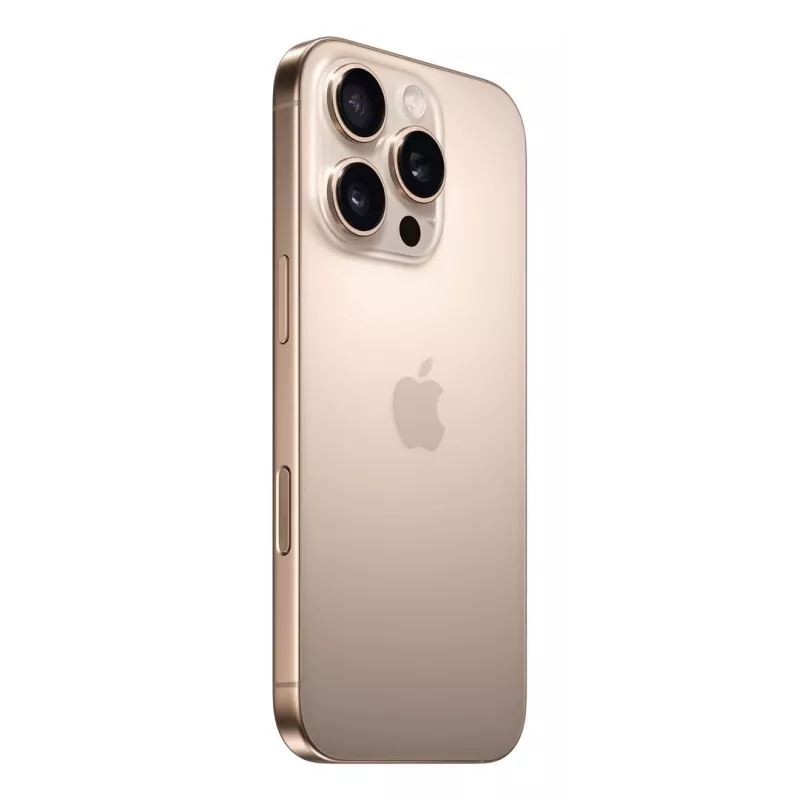 Smartphone Apple iPhone 16 Pro 6.3 inch 512GB, A18 Pro, 48MP, Dual SIM, IP68, Sand