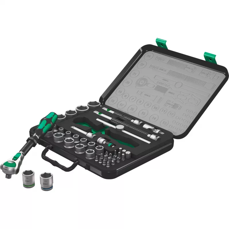 Wera 8100 SA/SC 2 Zyklop Set Ratchet screwdriver