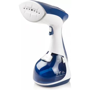 DO7057S, Portable steam brush, 0.22 l, 0.42 min, blue, white, 40 g/min, ceramic