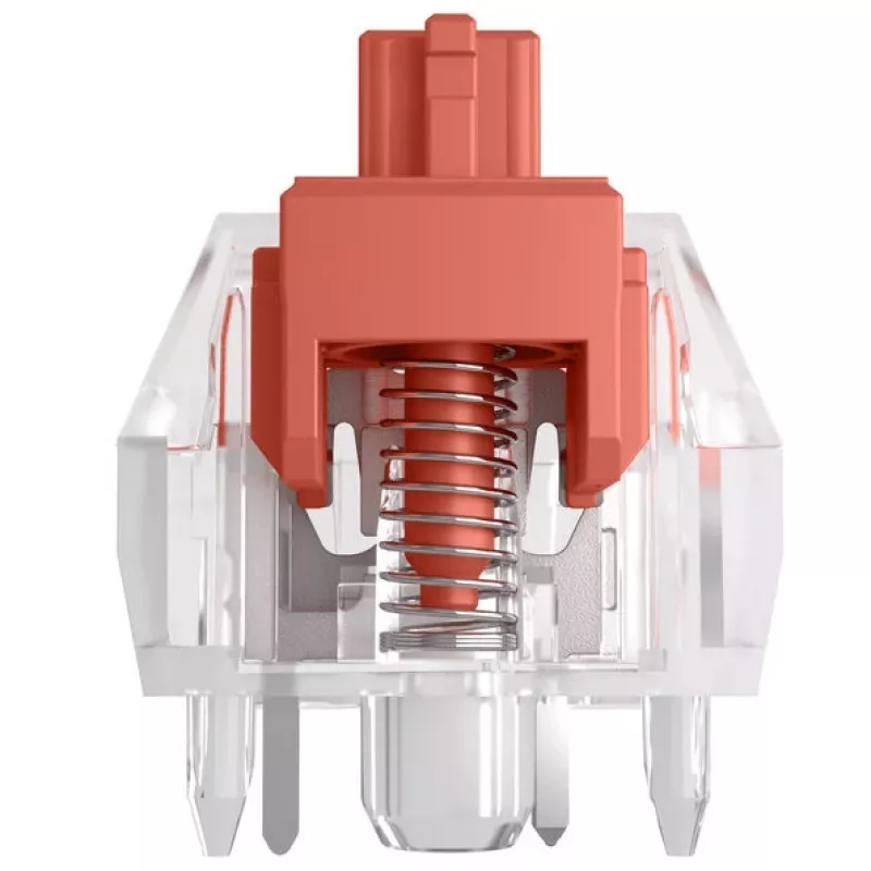 Mechanical Keyboard Switches GLORIOUS Fox Ultralight — 5‑Pin, Linear MX‑Stem, 30g, Lubed, 110 pcs