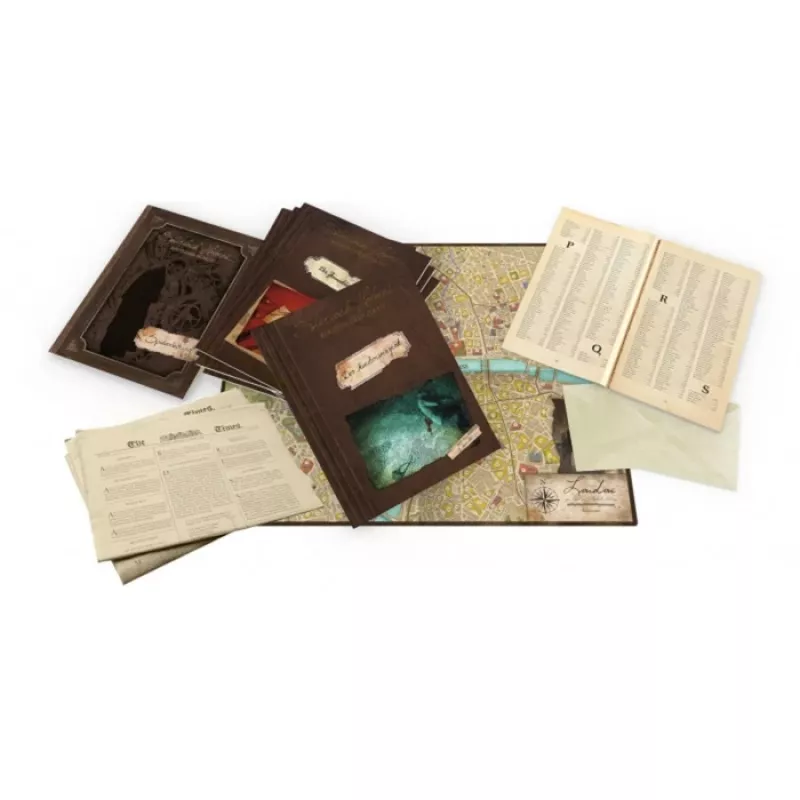 Sherlock Holmes Consulting Detective: The Thames Murders and Other Cases, Board Game