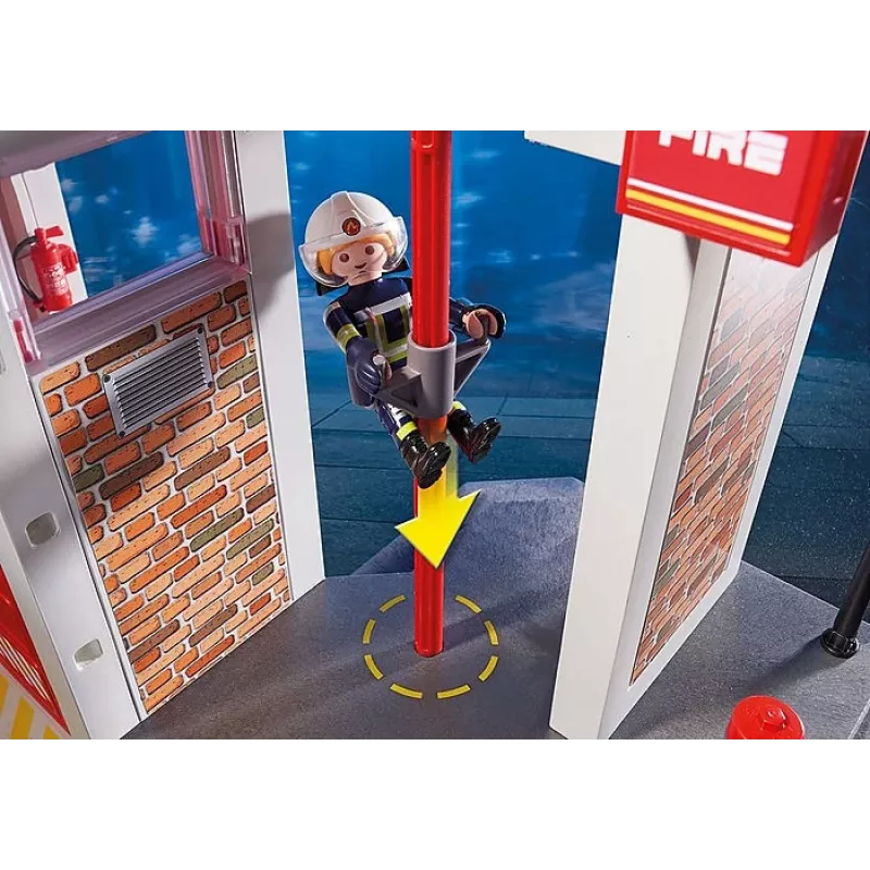Figurines set Large fire station 9462