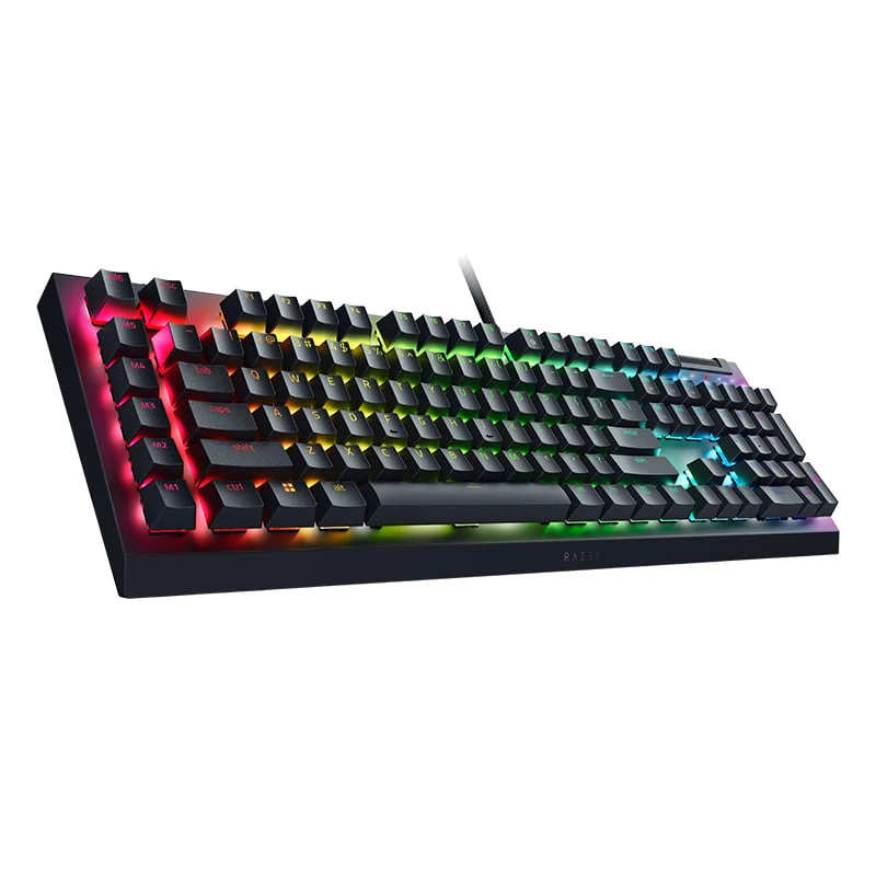 Razer BlackWidow V4 X Mechanical Gaming Keyboard, Yellow Switch, US Layout, Wired, Black Razer