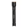 Flashlight Duracell DF6000R Gift Box — handheld rechargeable torch, black