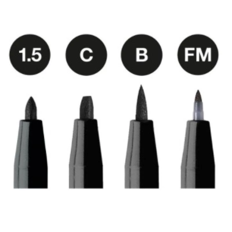 Felt pen Faber-Castell 167153 — felt-tip marker, black, single piece