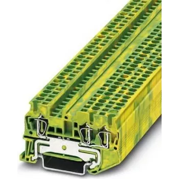 Phoenix Contact ST 2,5-TWIN-PE - Protective Earth Terminal Block ST 2,5-TWIN-PE Green-Yellow Contents: 1 pc(s) (3031267)