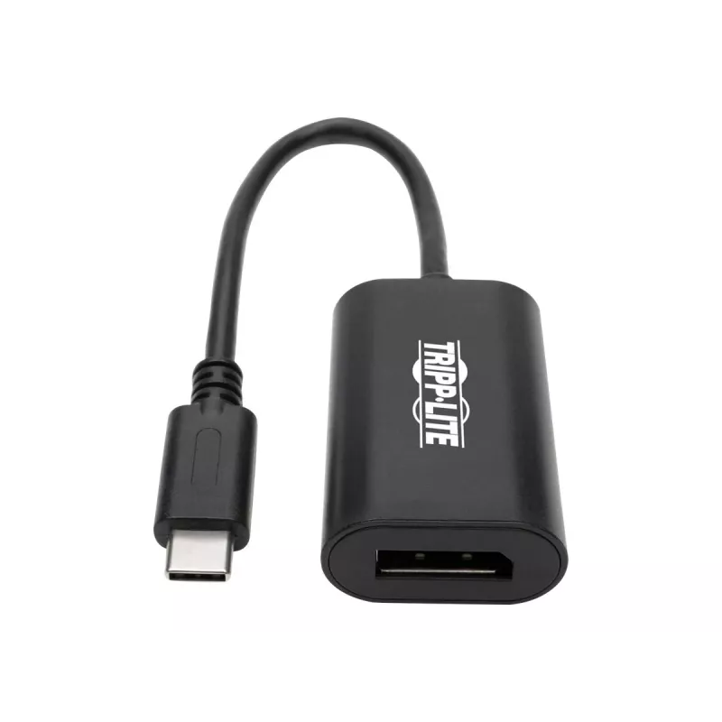 Tripp Eaton Tripp Lite Series USB C to DisplayPort Video Adapter Converter 4K x 2K @ 60Hz, Black, USB Type C to DP, USB-C, USB Type-C 6in
