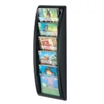 Paper holder Paperflow QUICK BLICK 4063.11 — 5 compartments, anthracite