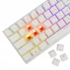 Mechanical Keyboard White Shark Wakizashi-2 US Red Switch, Tenkeyless/US layout, White