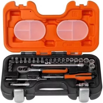 Socket set Bahco 1/4 inch S290