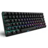 Mechanical Gaming Keyboard Sharkoon Skiller SGK50S3 PBT Black Yellow RGB