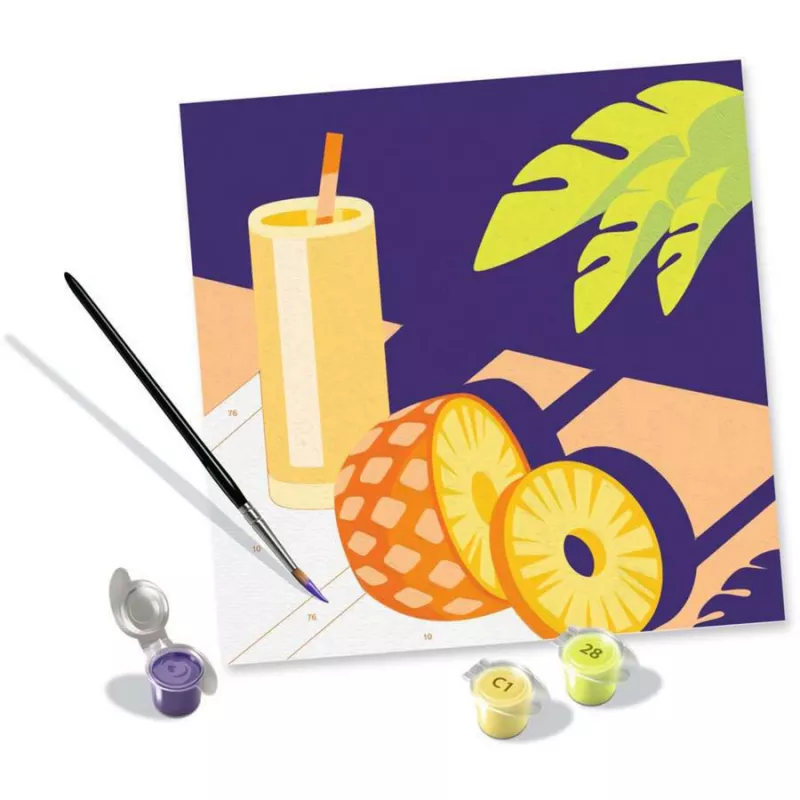 CreArt - Mocktail Ananas, Painting