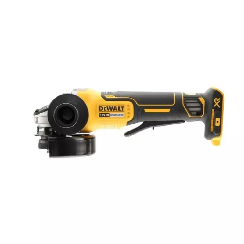 Angle grinder DeWALT DCG406N-XJ, brushless, 125 mm disc, 9000 RPM, 1.75 kg, M14 spindle