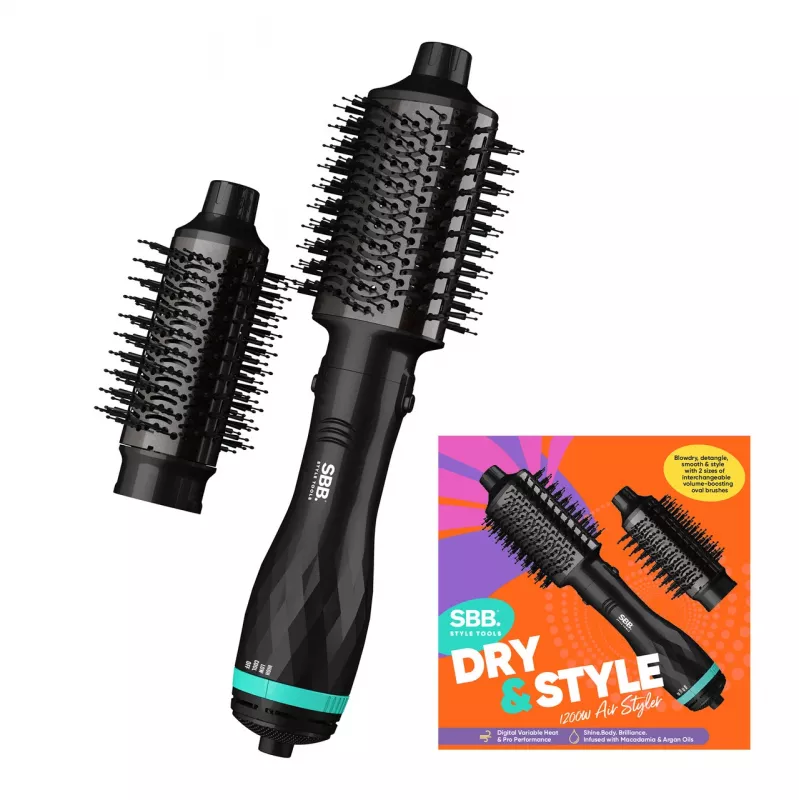Blow Dry Brush Dryer SBB SBDR-2500-EU 2500W Ionic Technology hair styler