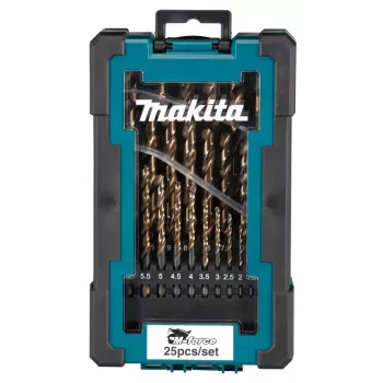 MAKITA Set Metal Drill Bits HSS-G M-FORCE 25 pc(s).1-13mm