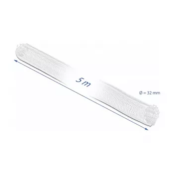 Braided Sleeving DeLOCK 20818 5m x 32mm White