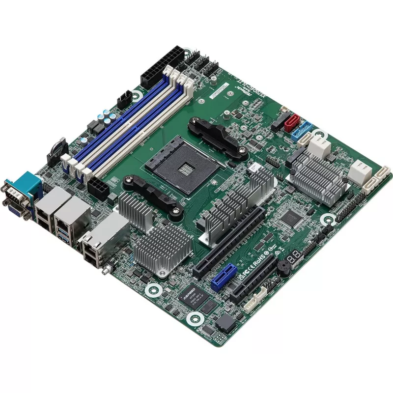 ASRock X570D4U-2L2T/BCM motherboard AMD X570 Socket AM4 micro ATX