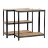 Extralink Metal Storage Rack 180x90x40 Black