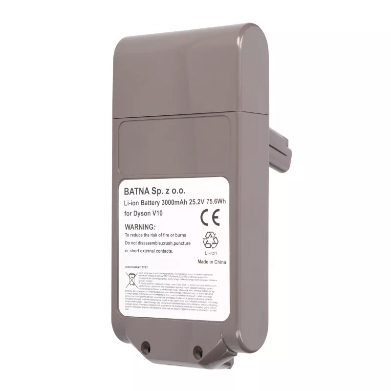 Battery for Dyson vacuum V10 25.2V 3000mAh