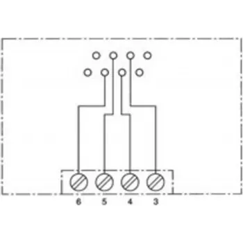 Wall-mount ISDN connection socket ShiverPeaks 74220-4 1x8 4-way surface mount
