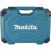 Handwerkzeug-Set E-17980, 231-teilig blau, mit 2 Umschaltknarren, 1/4 und 1/2, Koffer