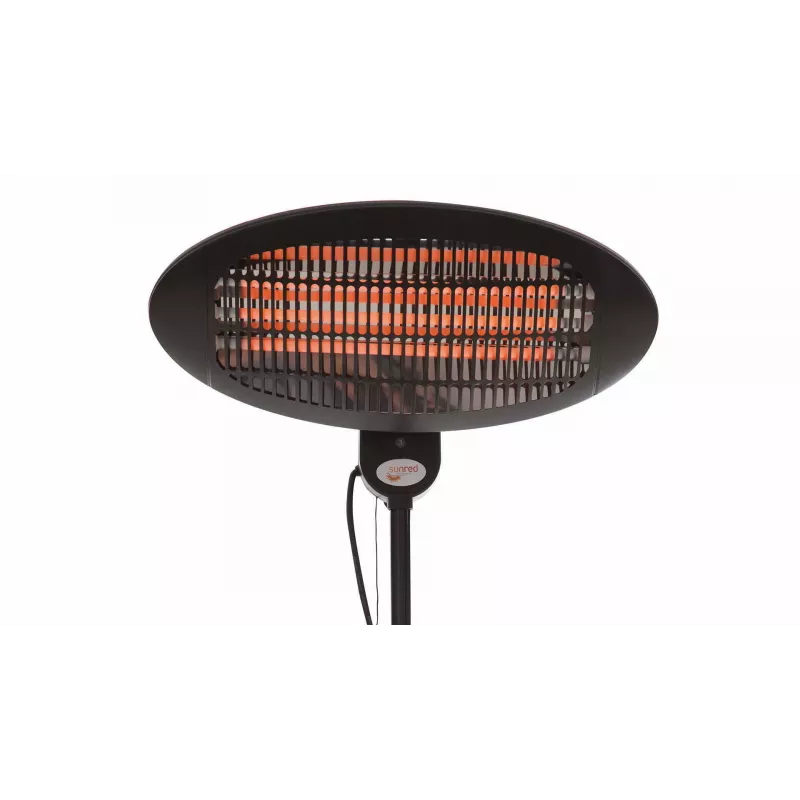 Sunred SMQ2000A electric space heater Indoor & outdoor Black 2000 W Quartz electric space heater