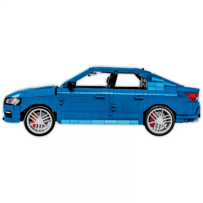 Building Blocks Cobi Skoda Octavia RS Model (2405 Pieces), Ages 10+, Black/Blue