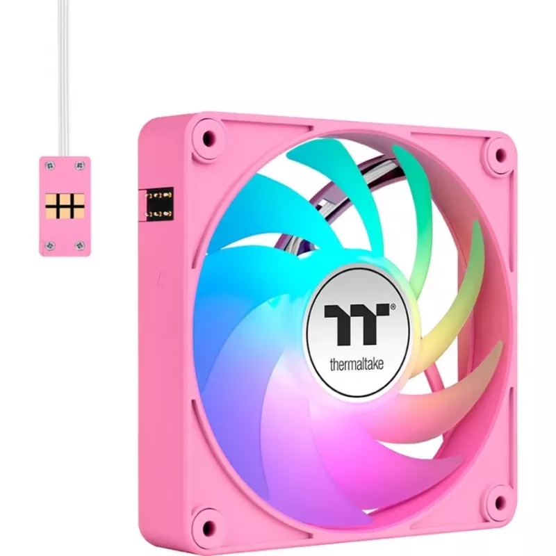 Thermaltake CT120 EX ARGB 120mm Pink 3-Pack Case Fans