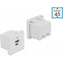 Socket outlet USB A + USB C DeLOCK 81313