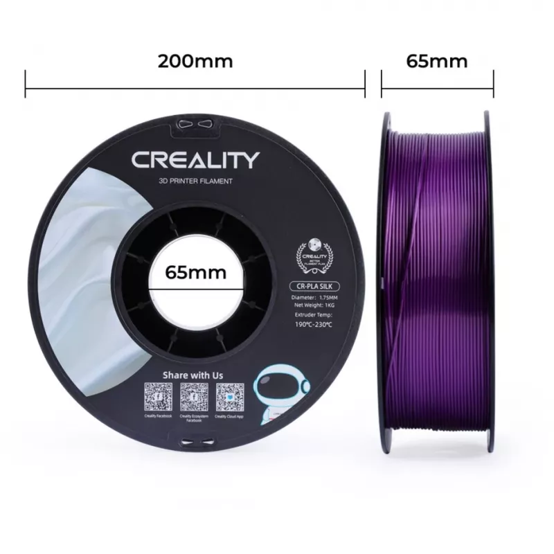 3D printing material Creality 3D 3301120005 Silk Purple 1 kg