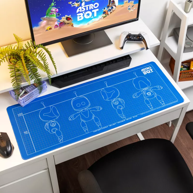 Desk mat Paladone Astrobot — large fabric surface for keyboard and mouse