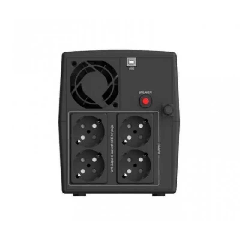 Infosec INF_661093 Backup Power Supply UPS X1+ 1600, 1600VA, 900W, 4X FR/SCHUKO