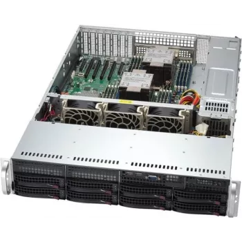 Supermicro SYS-621P-TRT Server-Barebone Intel C741 LGA 4677 (Socket E) Rack (2U) Silver (SYS-621P-TRT)
