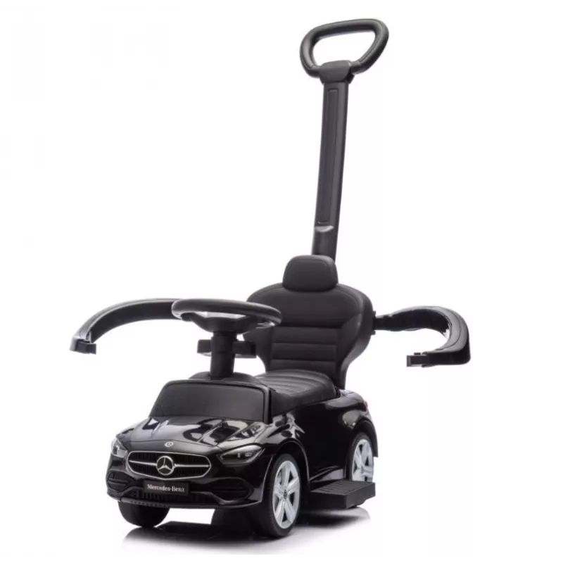 Ride-on push car milly mally Mercedes C-Class Black, model 6107