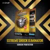 Shock Eliminator X-ONE case for iPhone 7 — black, durable lightweight protective cover