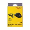 Mouse DeLOCK 12548 Office Left-hand USB Type-A Optical 2400 DPI