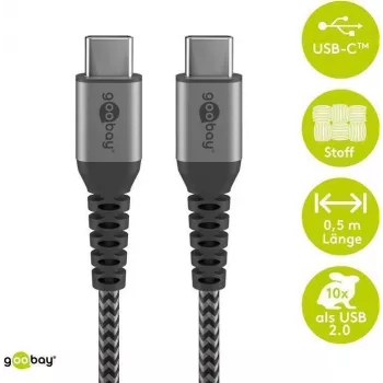 Goobay 49302 USB Cable Black