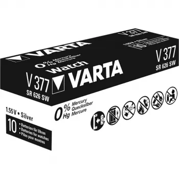 Varta 00377101111 21 mAh Silver